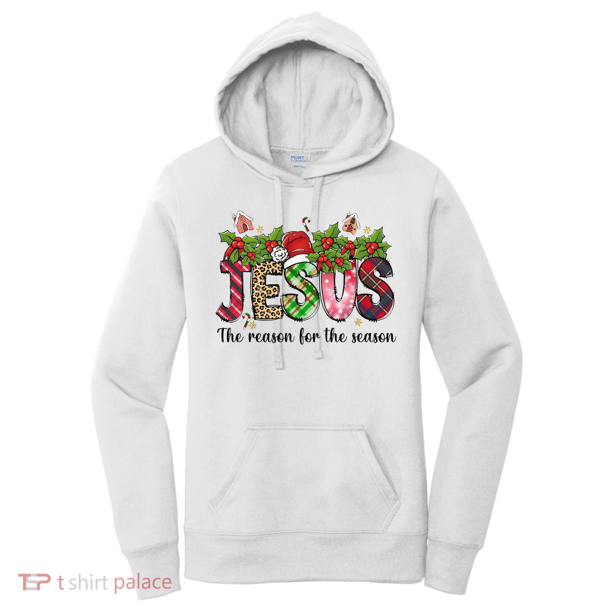 Jesus The Reason For The Season Christian Christmas God  Women's Hoodie