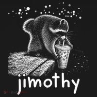 Jimothy The Raccoon Enjoying A Ice Coffee Drink Visor thumb 3