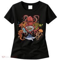 Jellyfish Turtle Seahorse Shark Octopus Ocean Animal Women's T-Shirt thumb 0