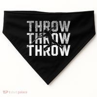 Javelin Throw Sports Thrower Athlete Track USA-Made Doggie Bandana thumb 0