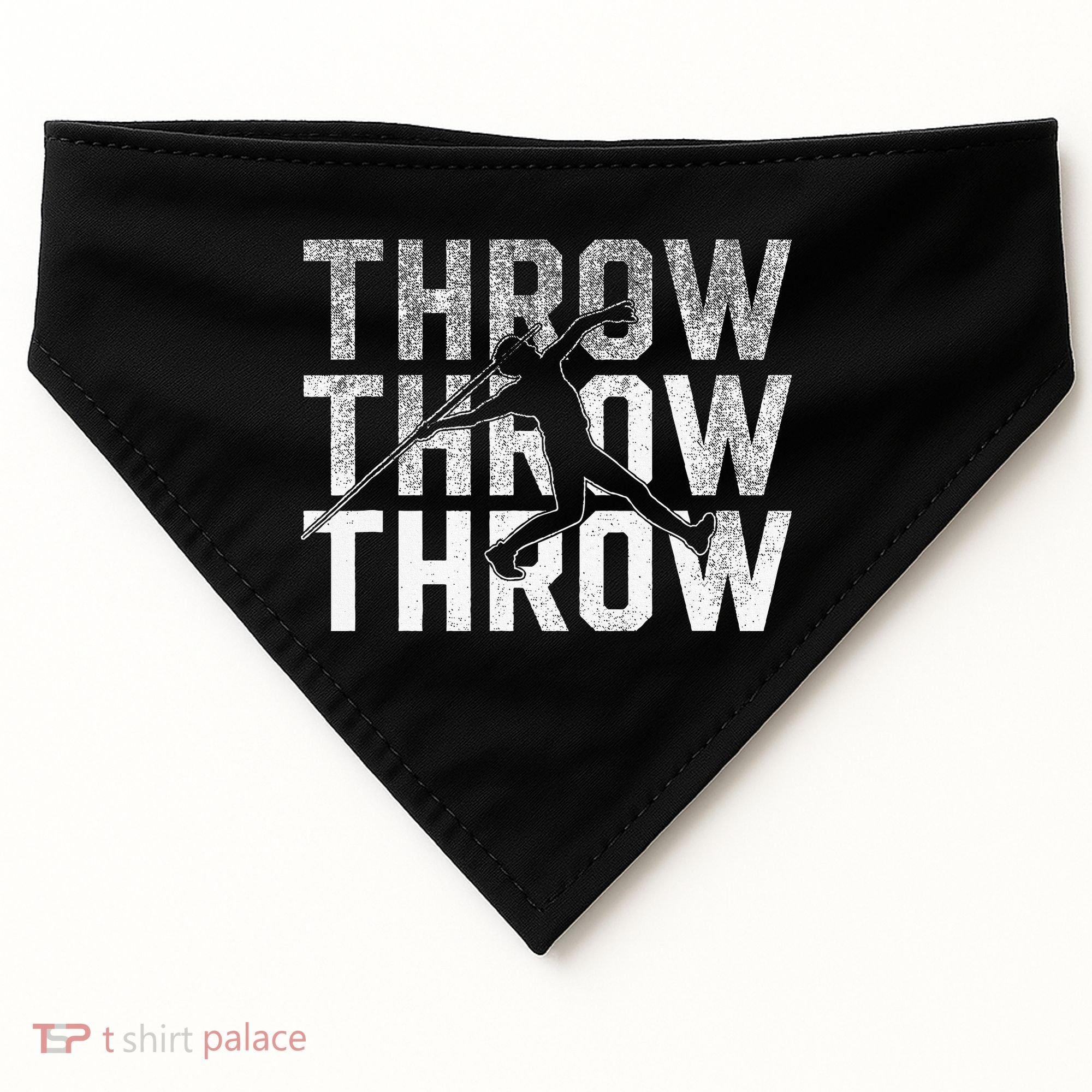Javelin Throw Sports Thrower Athlete Track USA-Made Doggie Bandana