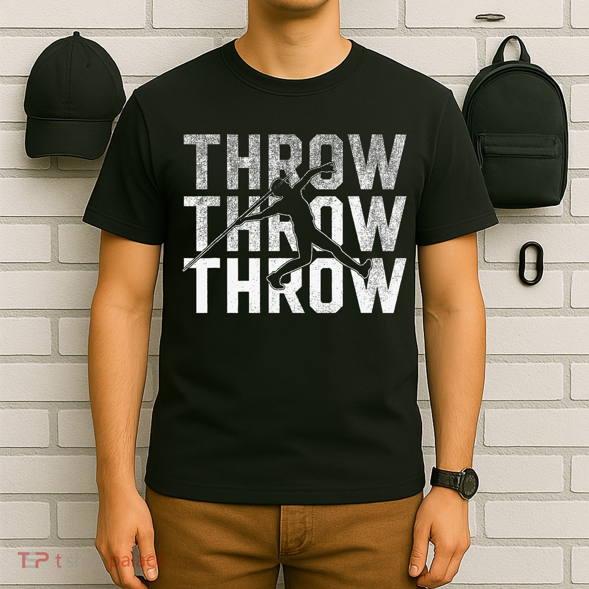 Javelin Throw Sports Thrower Athlete Track T-Shirt