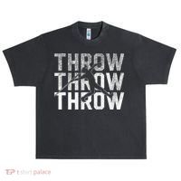 Javelin Throw Sports Thrower Athlete Track Urban Oversized Heavyweight T-Shirt thumb 0