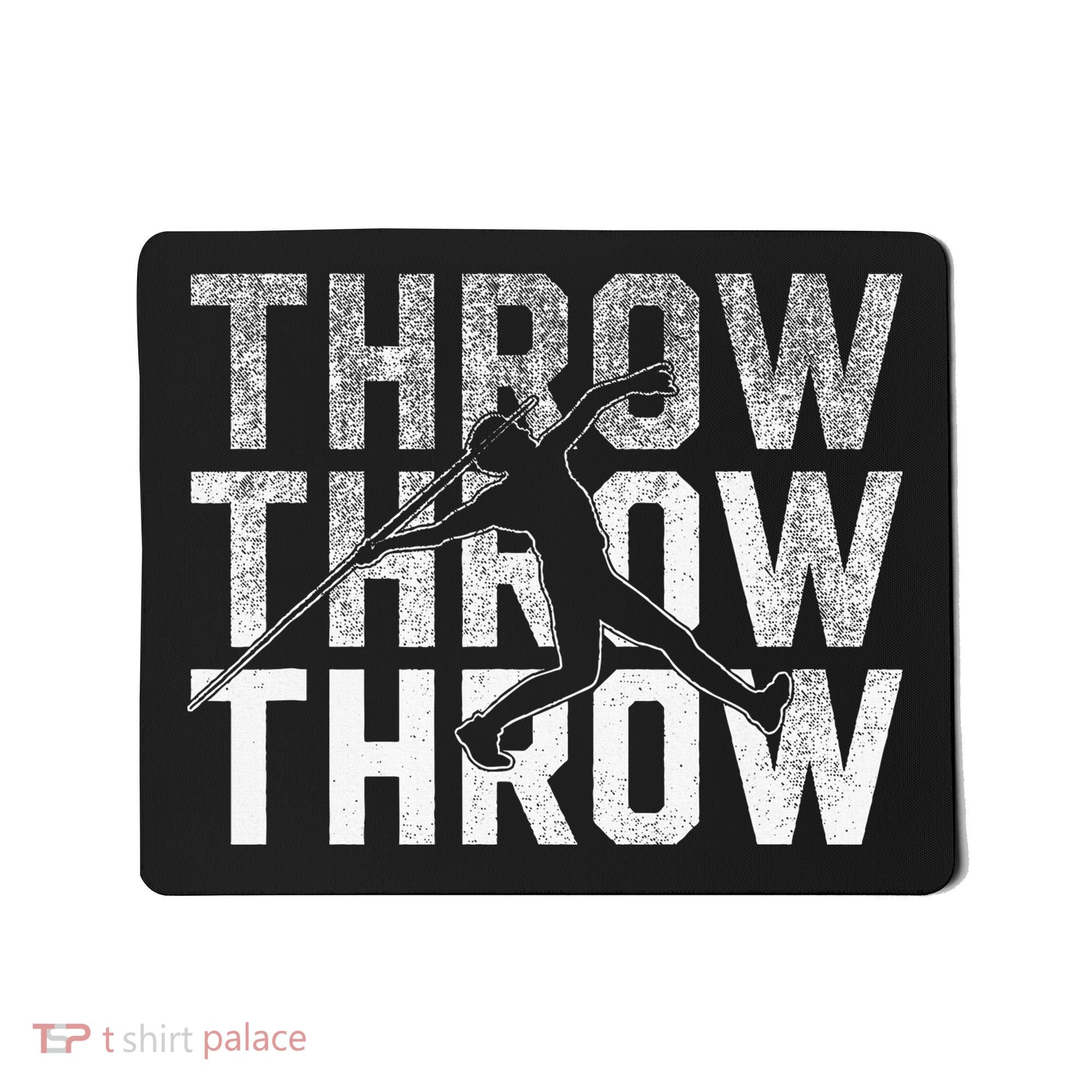 Javelin Throw Sports Thrower Athlete Track Mousepad