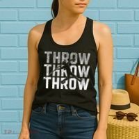 Javelin Throw Sports Thrower Athlete Track Women's Tank Top thumb 2