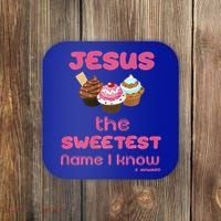 Jesus The Sweetest Name I Know Coaster thumb 0