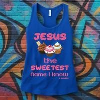 Jesus The Sweetest Name I Know Women's Tank Top thumb 3