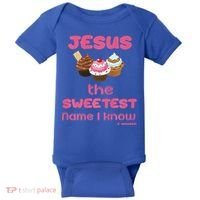 Jesus The Sweetest Name I Know Baby Bodysuit thumb 0