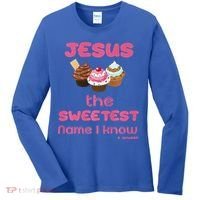 Jesus The Sweetest Name I Know Women's Long Sleeve Shirt thumb 0