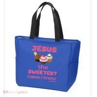 Jesus The Sweetest Name I Know Tote Bag thumb 3
