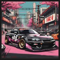 Jdm Tokyo Skyline Retro Japanese Race Car Drift Tuning Gift Sweatshirt thumb 3