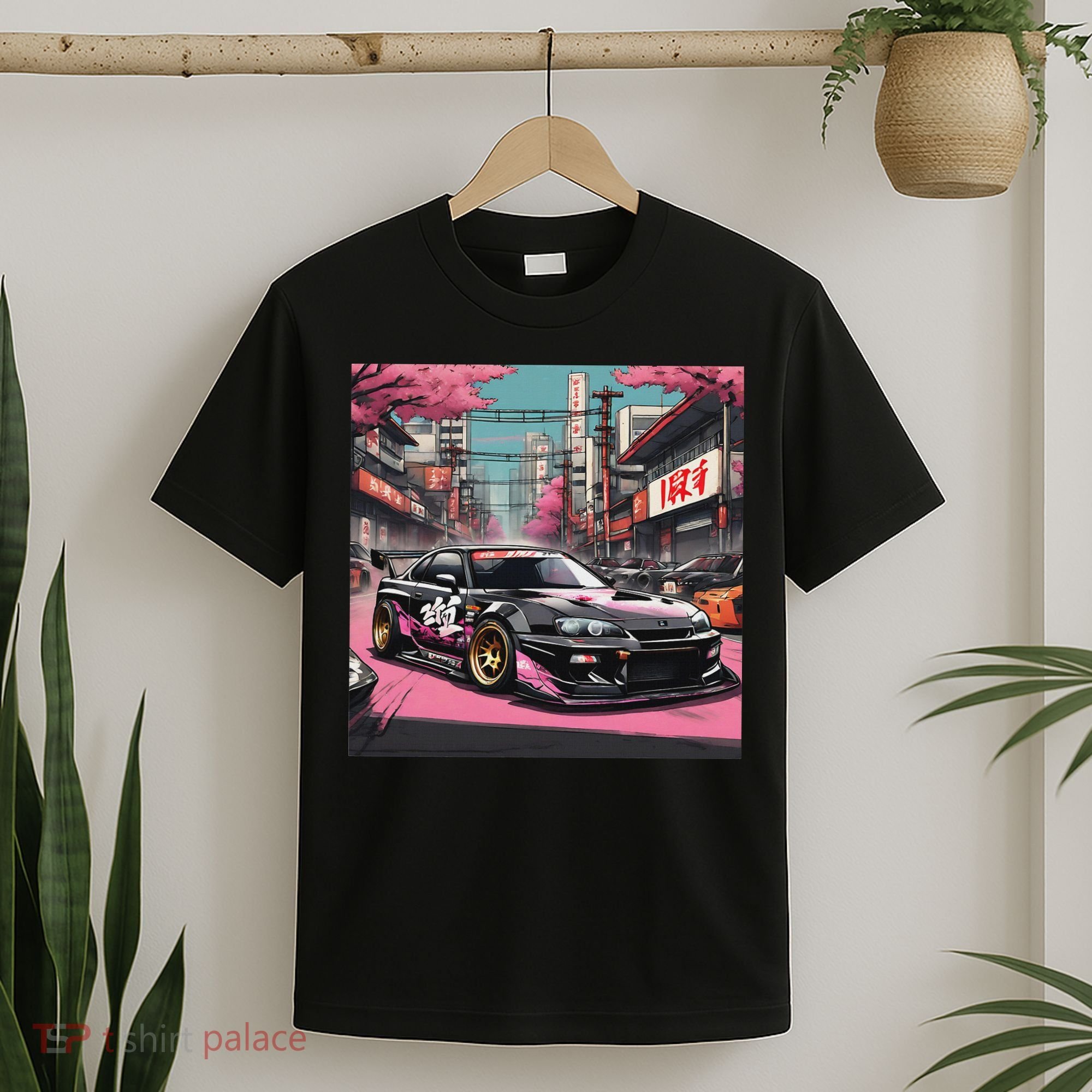 Jdm Tokyo Skyline Retro Japanese Race Car Drift Tuning Gift T-Shirt