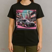 Jdm Tokyo Skyline Retro Japanese Race Car Drift Tuning Gift T-Shirt thumb 4