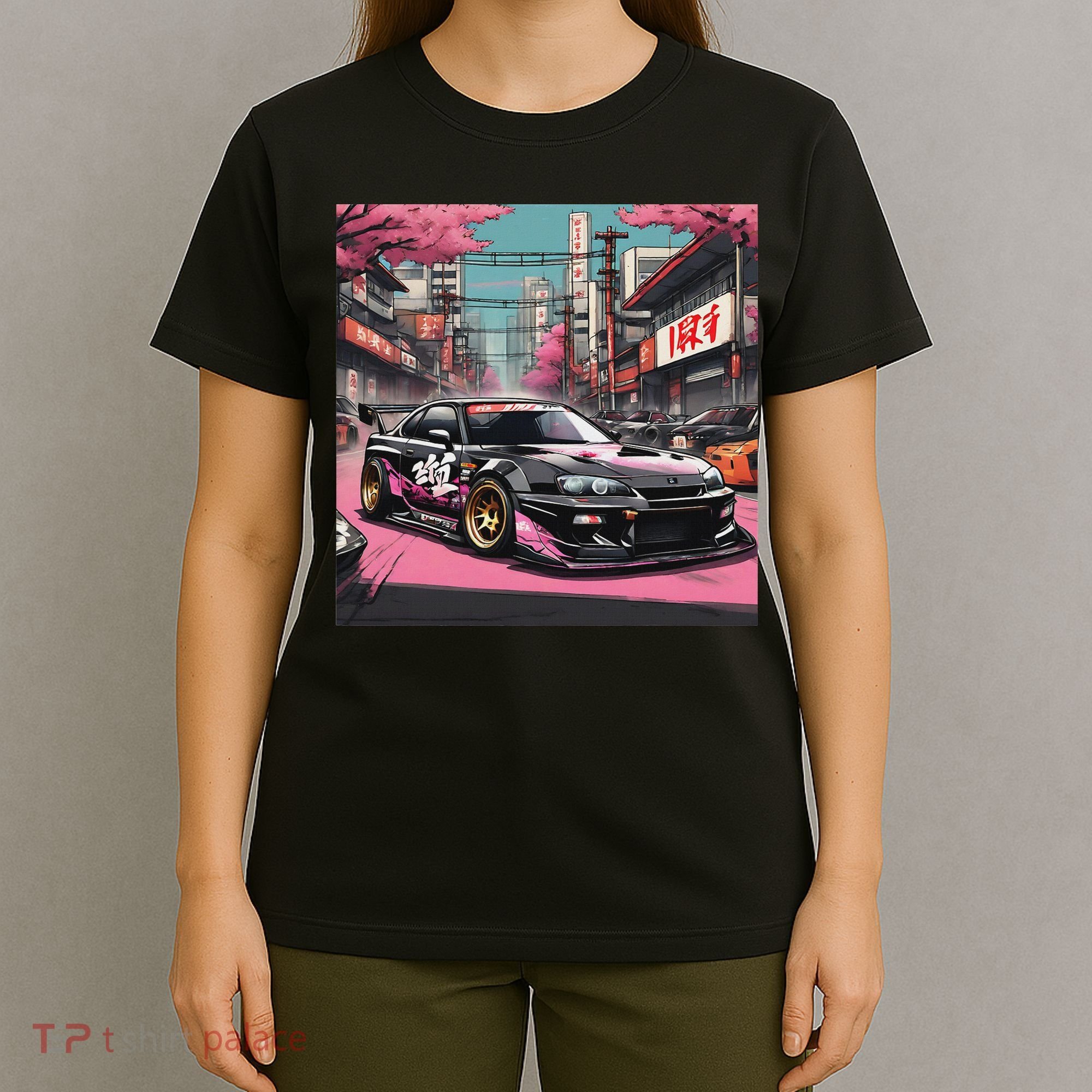 Jdm Tokyo Skyline Retro Japanese Race Car Drift Tuning Gift T-Shirt