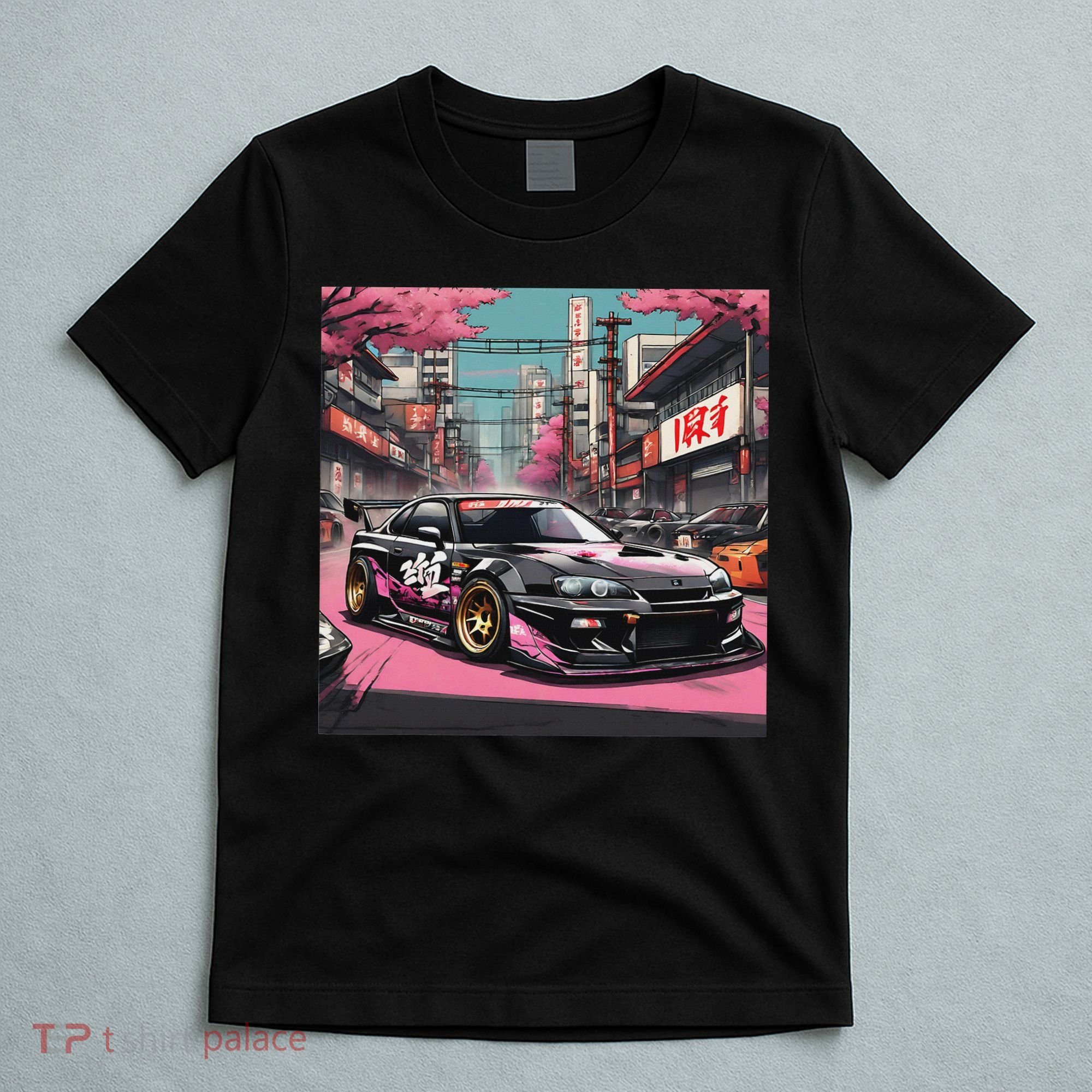 Jdm Tokyo Skyline Retro Japanese Race Car Drift Tuning Gift T-Shirt