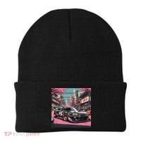 Jdm Tokyo Skyline Retro Japanese Race Car Drift Tuning Gift Beanie thumb 0
