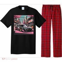 Jdm Tokyo Skyline Retro Japanese Race Car Drift Tuning Gift Pajama Set thumb 0