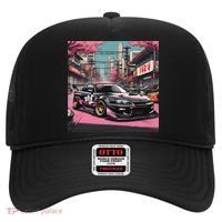 Jdm Tokyo Skyline Retro Japanese Race Car Drift Tuning Gift Hat thumb 0