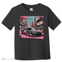 Jdm Tokyo Skyline Retro Japanese Race Car Drift Tuning Gift Toddler T-Shirt thumb 0