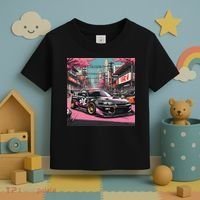 Jdm Tokyo Skyline Retro Japanese Race Car Drift Tuning Gift Toddler T-Shirt thumb 3