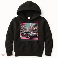 Jdm Tokyo Skyline Retro Japanese Race Car Drift Tuning Gift Kids Hoodie thumb 0