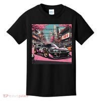Jdm Tokyo Skyline Retro Japanese Race Car Drift Tuning Gift Kids T-Shirt thumb 0