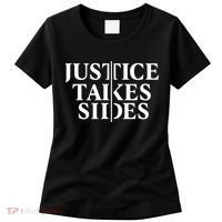 Justice Takes Sides Women's T-Shirt thumb 0