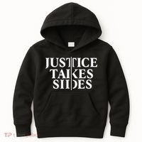 Justice Takes Sides Kids Hoodie thumb 0