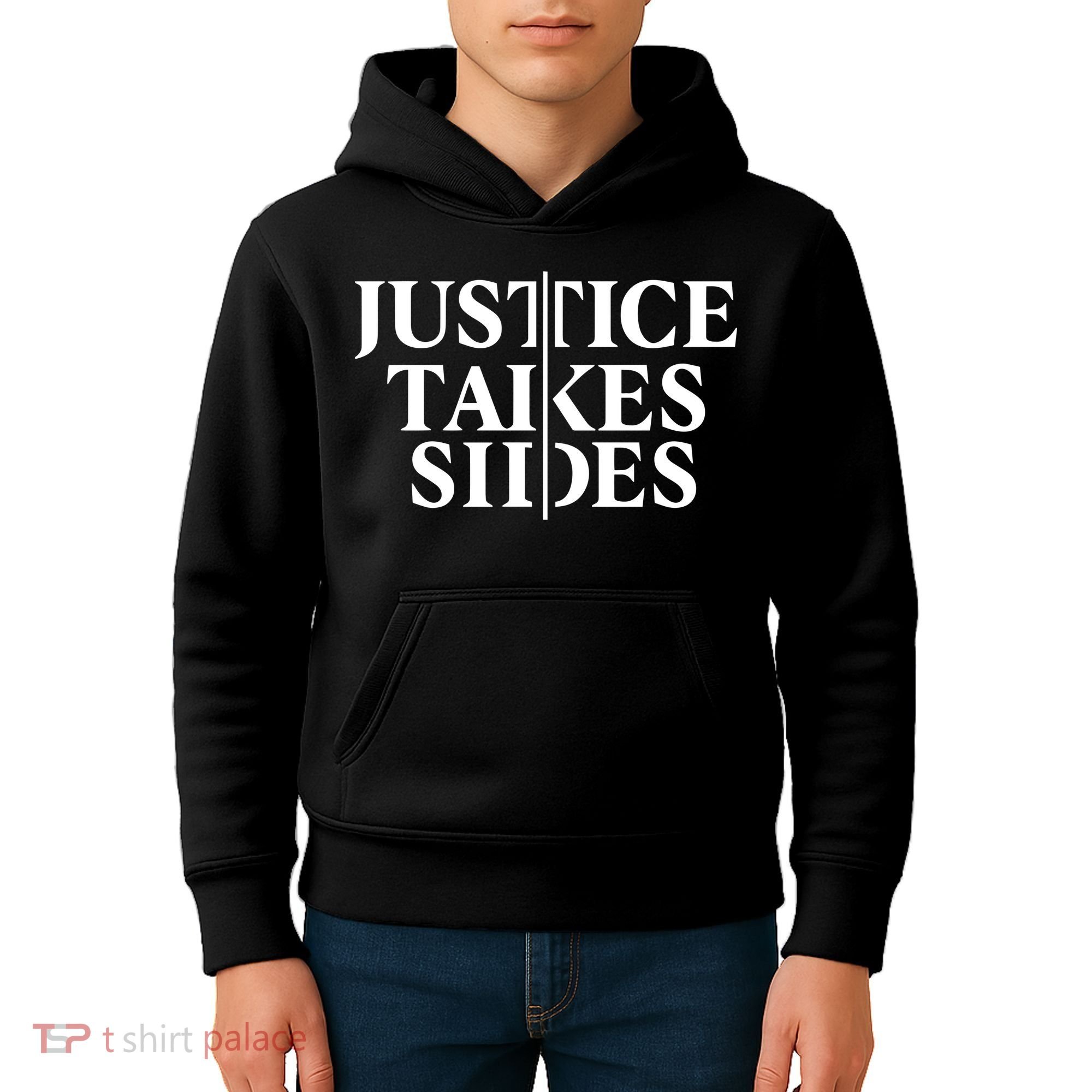Justice Takes Sides Kids Hoodie