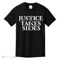 Justice Takes Sides Kids T-Shirt thumb 0