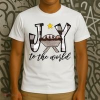 Joy To The World Baby Jesus In The Manger T-Shirt thumb 3