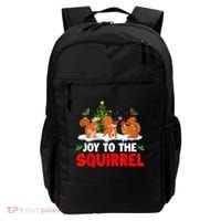 Joy To The Squirrel Christmas Santa Elf Reindeer Squirrel Meaningful Gift Backpack thumb 0