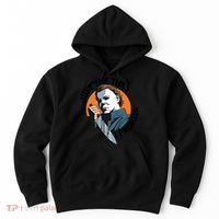 Just The Tip I Promise Horror Character Halloween Killer Hoodie thumb 0