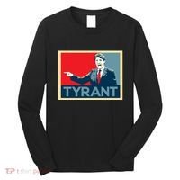 Justin Trudeau Tyrant Long Sleeve Shirt thumb 0
