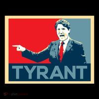 Justin Trudeau Tyrant Long Sleeve Shirt thumb 2