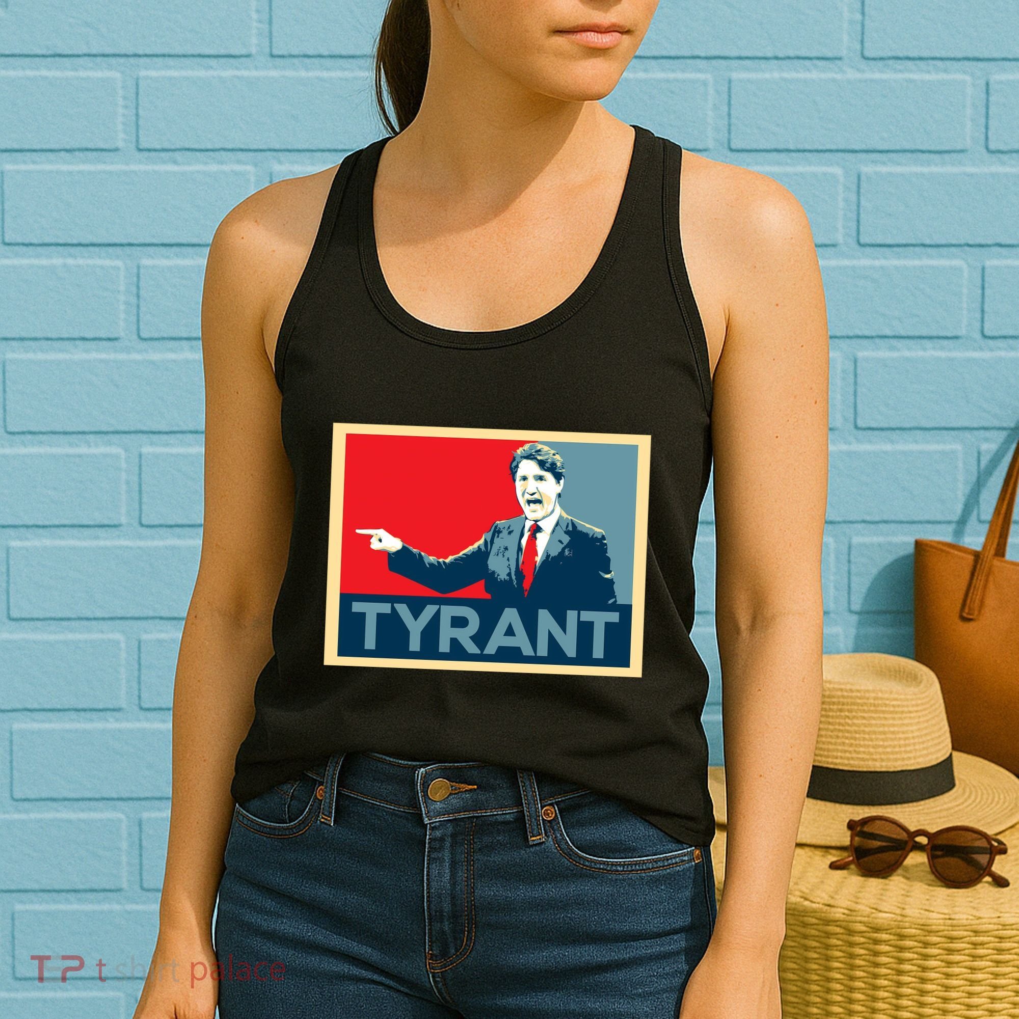 Justin Trudeau Tyrant Women's Tank Top