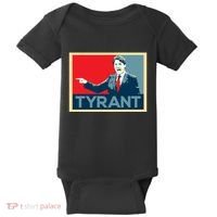 Justin Trudeau Tyrant Baby Bodysuit thumb 0