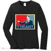 Justin Trudeau Tyrant Women's Long Sleeve Shirt thumb 0