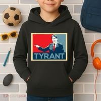 Justin Trudeau Tyrant Kids Hoodie thumb 2