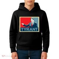 Justin Trudeau Tyrant Kids Hoodie thumb 4