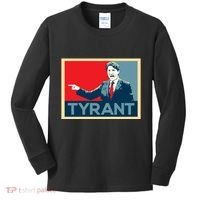 Justin Trudeau Tyrant Kids Long Sleeve Shirt thumb 0