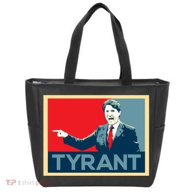 Justin Trudeau Tyrant Tote Bag