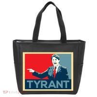 Justin Trudeau Tyrant Tote Bag thumb 0