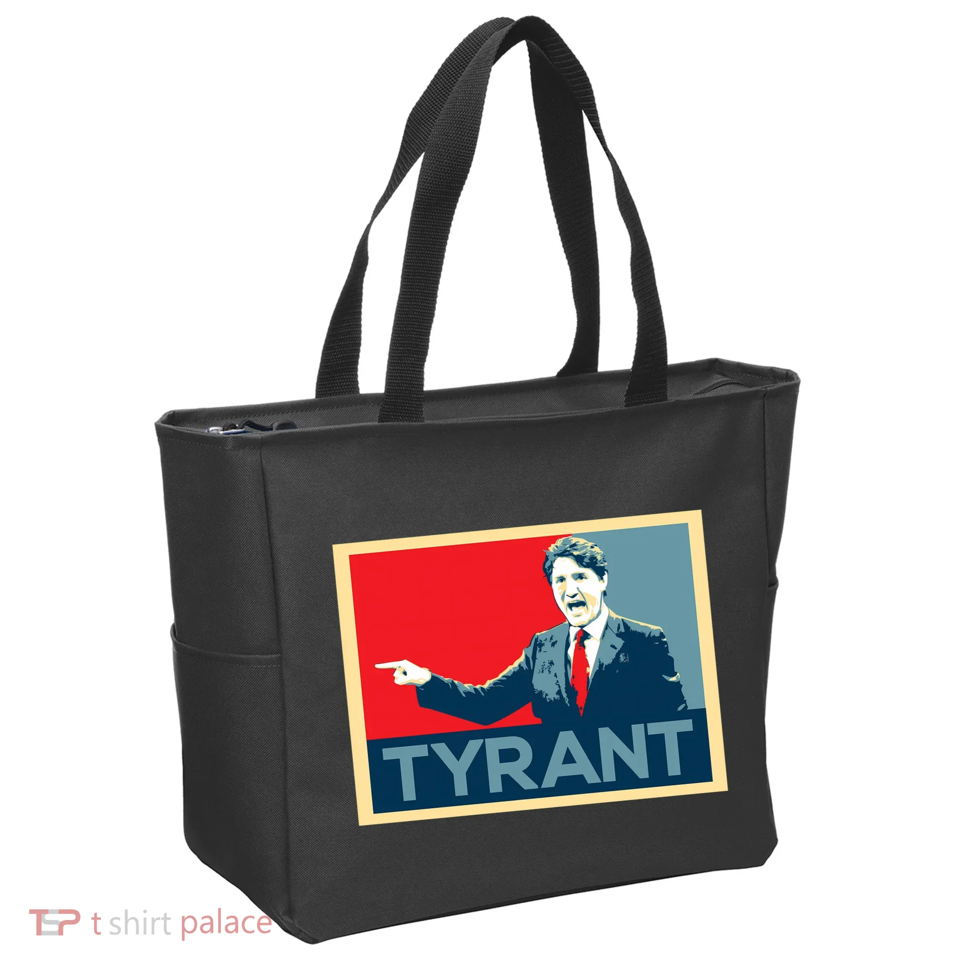 Justin Trudeau Tyrant Tote Bag