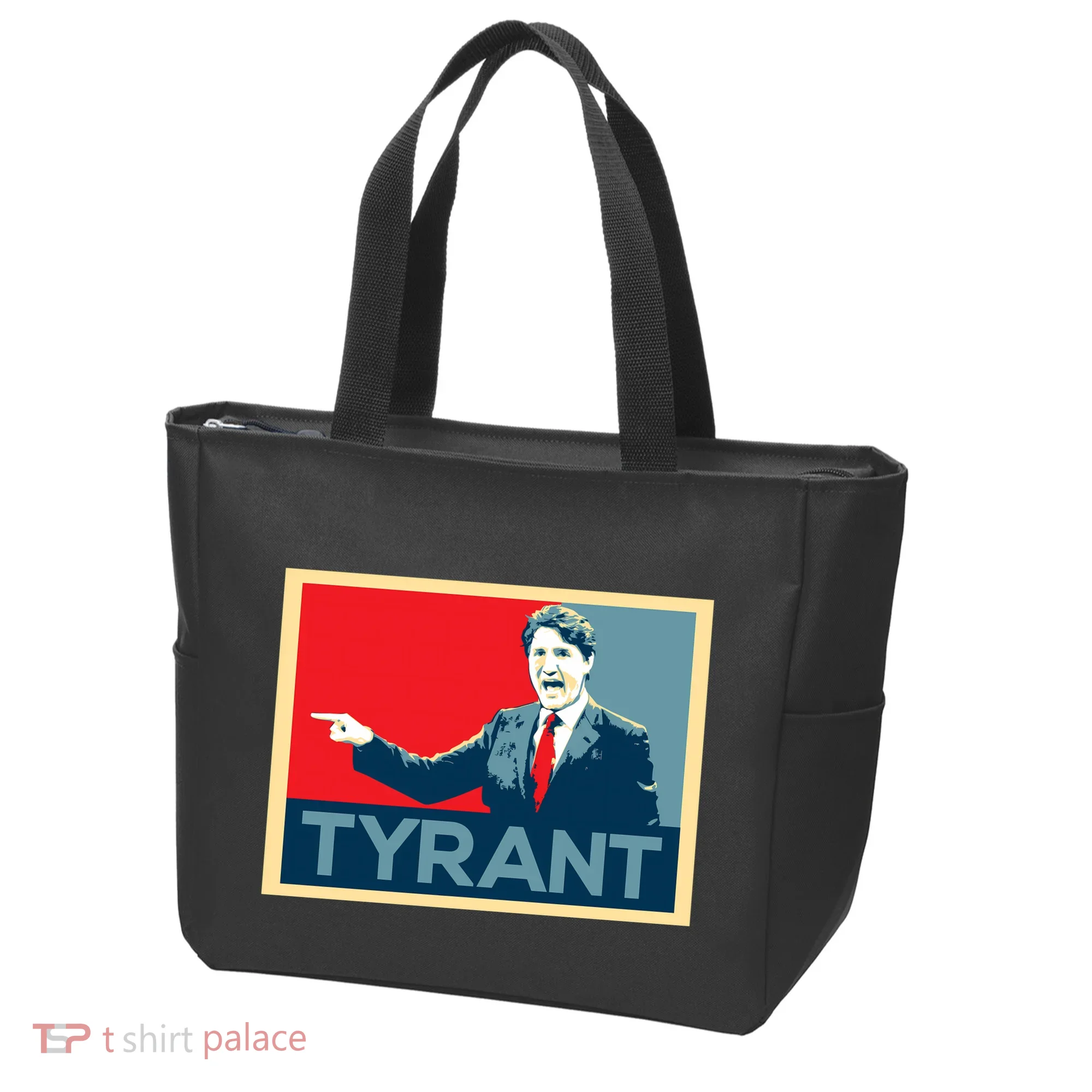 Justin Trudeau Tyrant Tote Bag