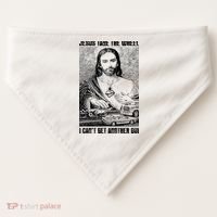 Jesus Take The Wheel I CanT Get Another Dui USA-Made Doggie Bandana thumb 0