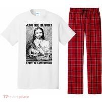 Jesus Take The Wheel I CanT Get Another Dui Pajama Set thumb 0