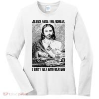 Jesus Take The Wheel I CanT Get Another Dui Women's Long Sleeve Shirt thumb 0