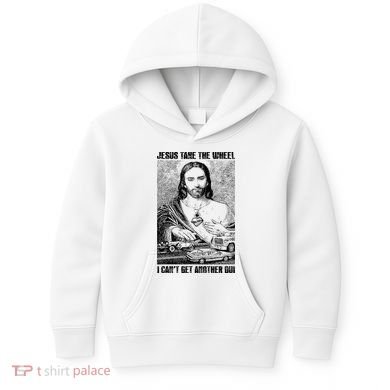 Jesus Take The Wheel I CanT Get Another Dui Kids Hoodie