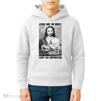 Jesus Take The Wheel I CanT Get Another Dui Kids Hoodie thumb 4